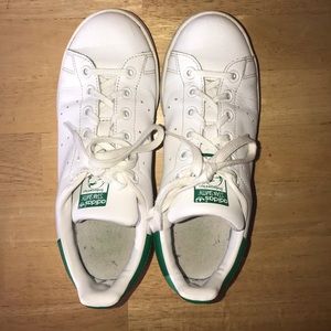 White Adidas Stan Smith Shoes